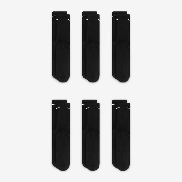 NIKE EVERYDAY COTTON CUSHIONED CREW SOCKS … - Picture 16 of 16